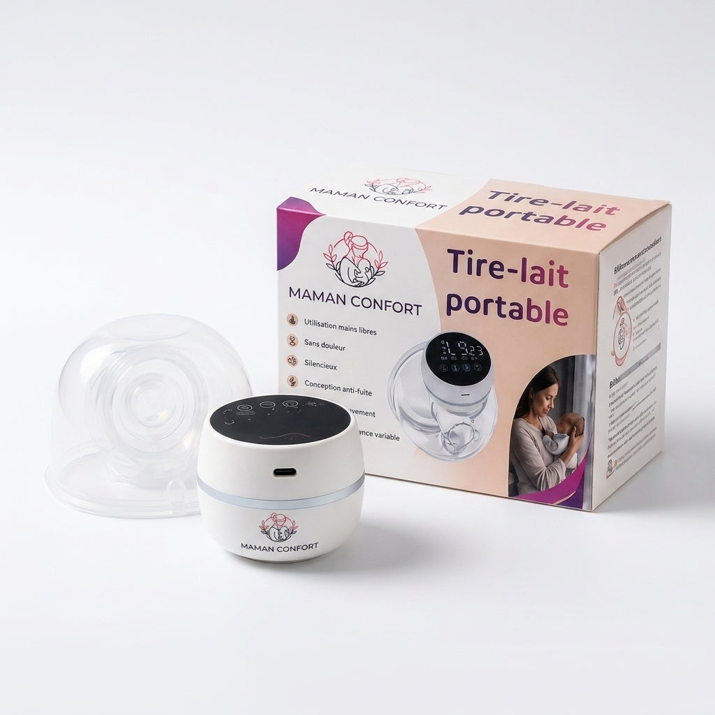MAMAN CONFORT | Tire-lait Portable Électrique Sans Fil